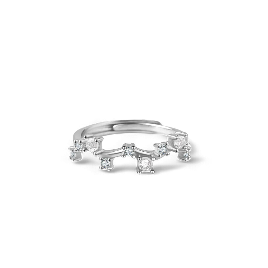 Moonstone Constellation Band ring — Vanny Jewels