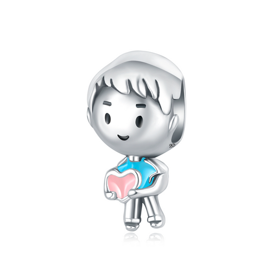 Boyfriend Charm in 925 Sterling Silver — Vanny Jewels