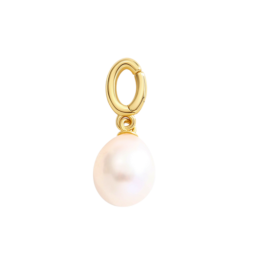 Natural Pearl Drop Charm — Vanny Jewels
