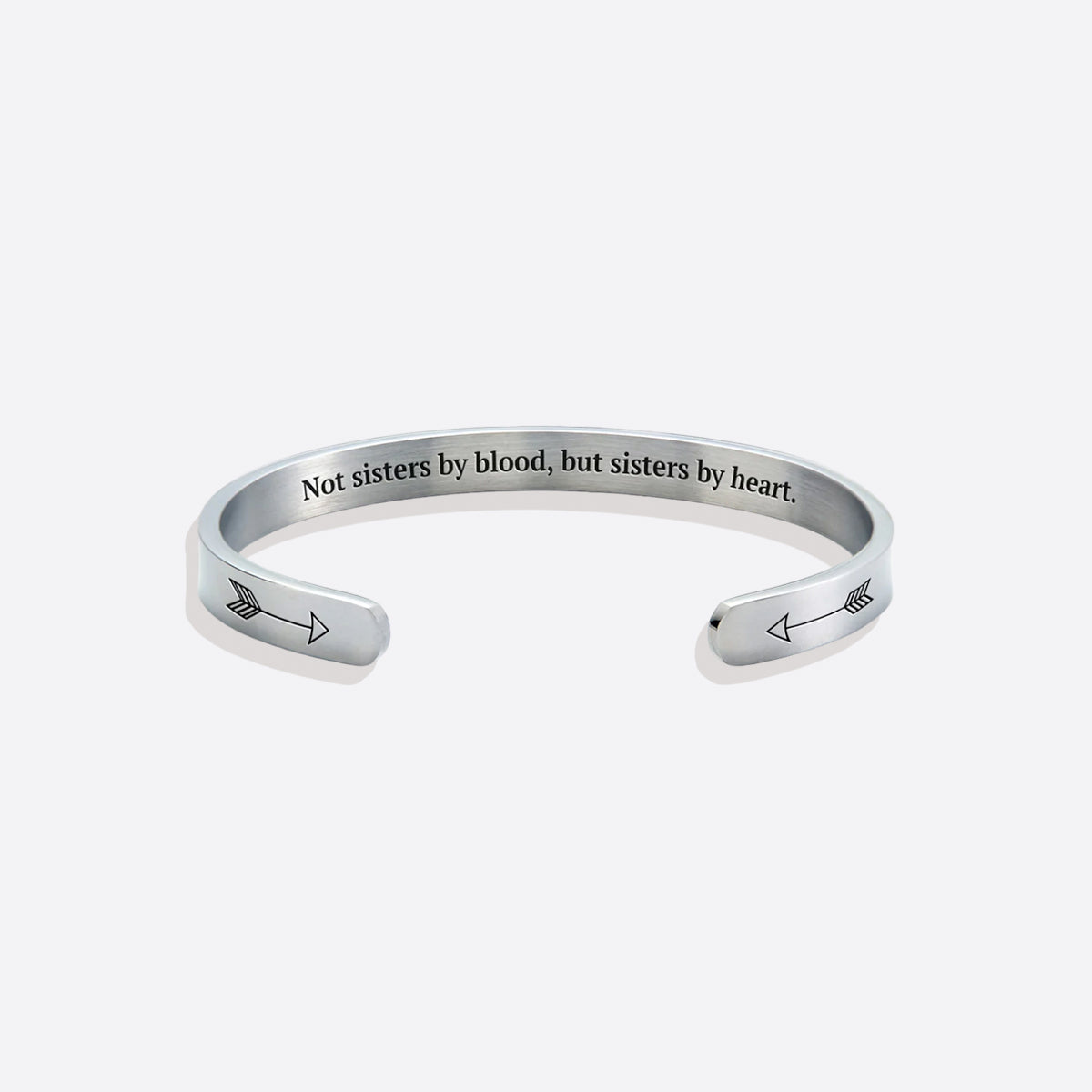 Bracciale a Polsino Non Sorelle di Sangue Ma Sorelle di Cuore
