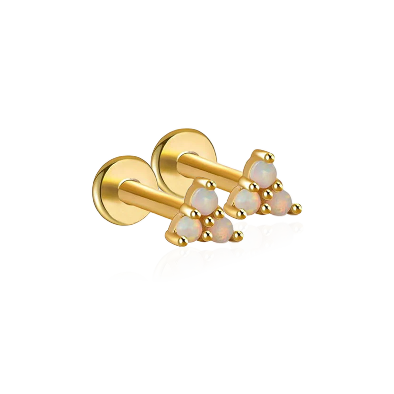 Opal Trio Sleeper Ohrstecker | 18g