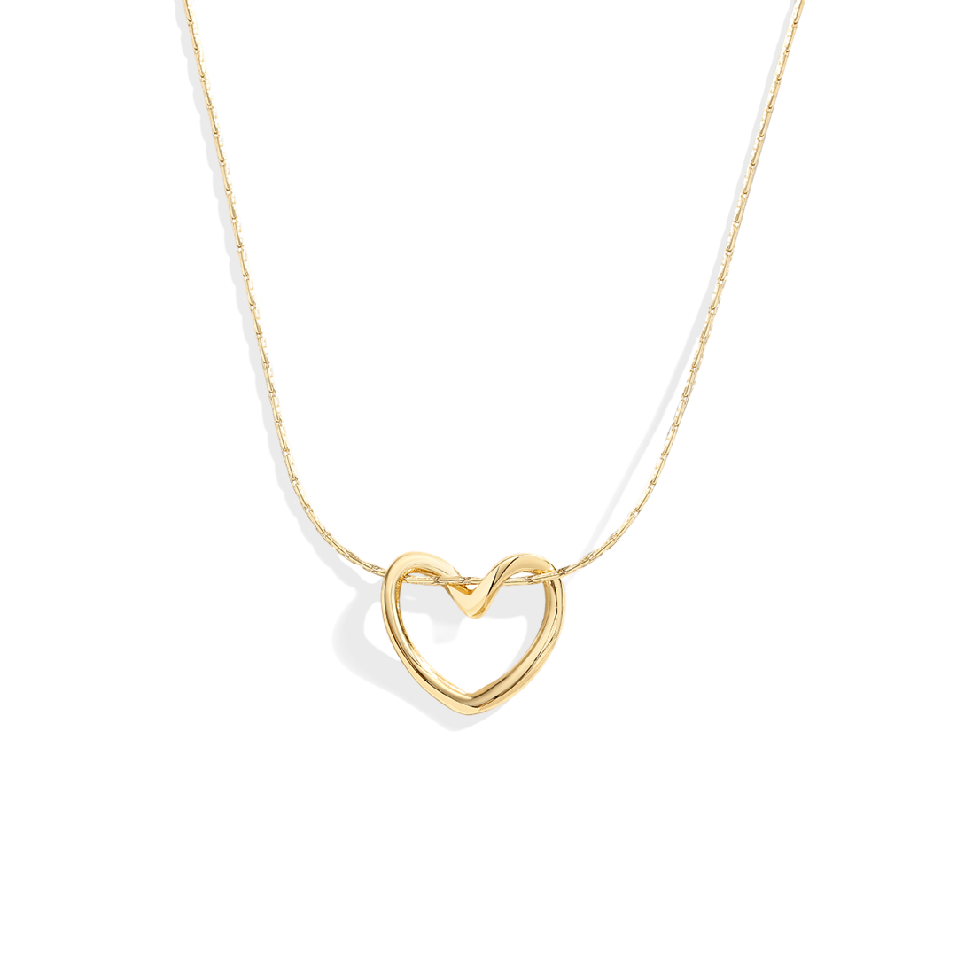 Open Heart Necklace — Vanny Jewels