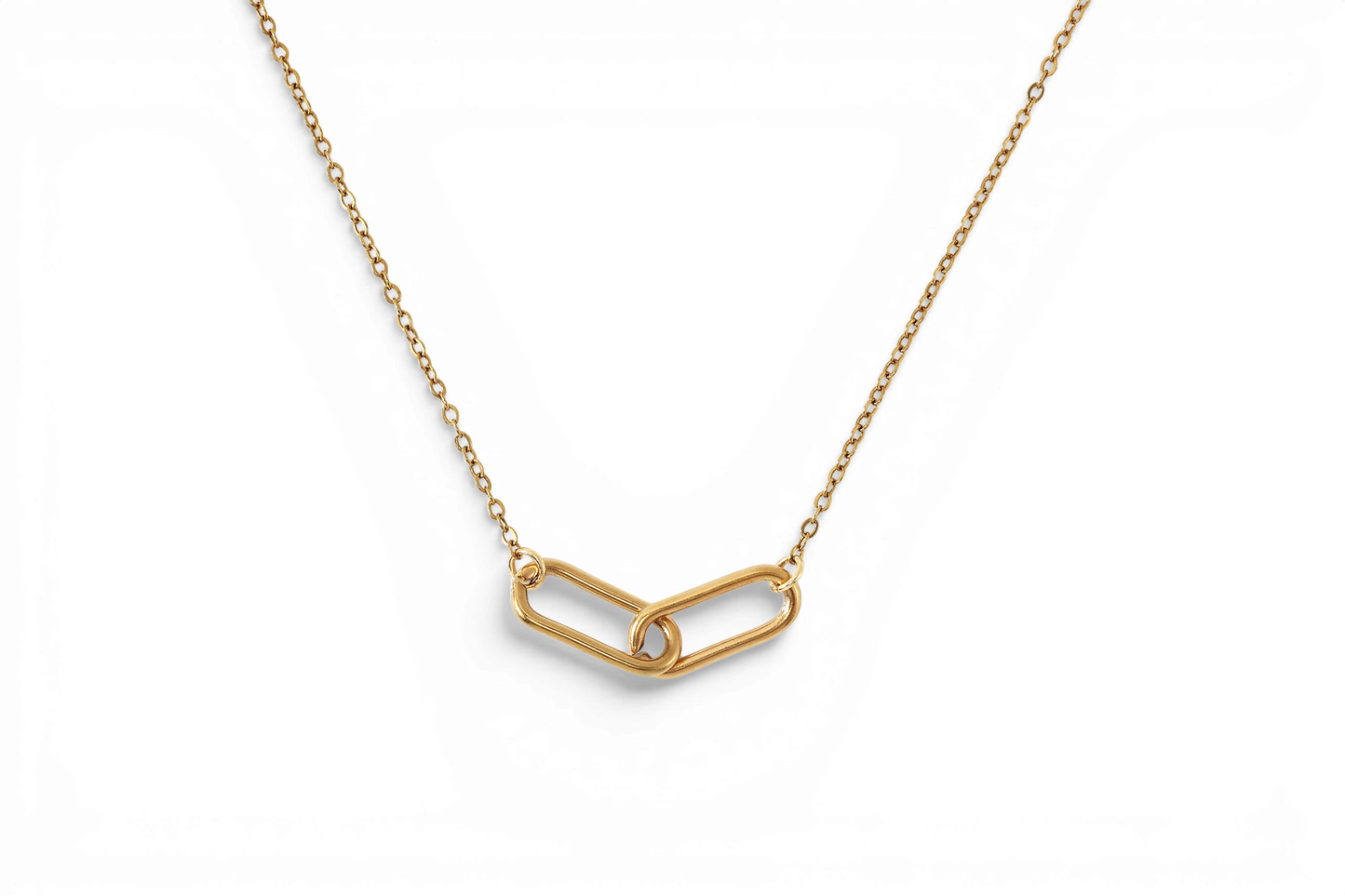Oval Link Necklace — Vanny Jewels