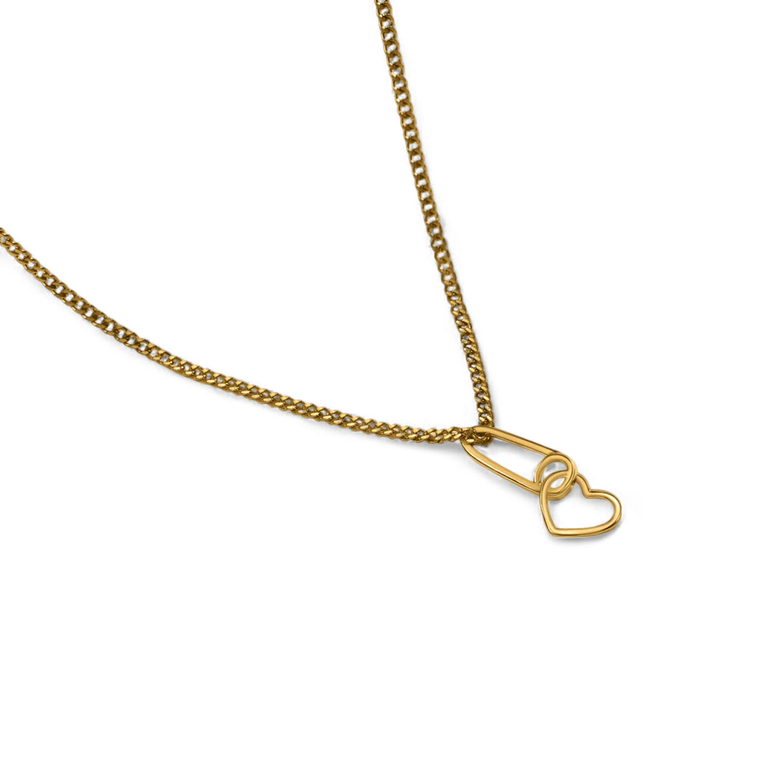 Paperclip Heart Necklace — Vanny Jewels