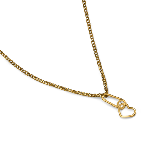 Paperclip Heart Necklace — Vanny Jewels