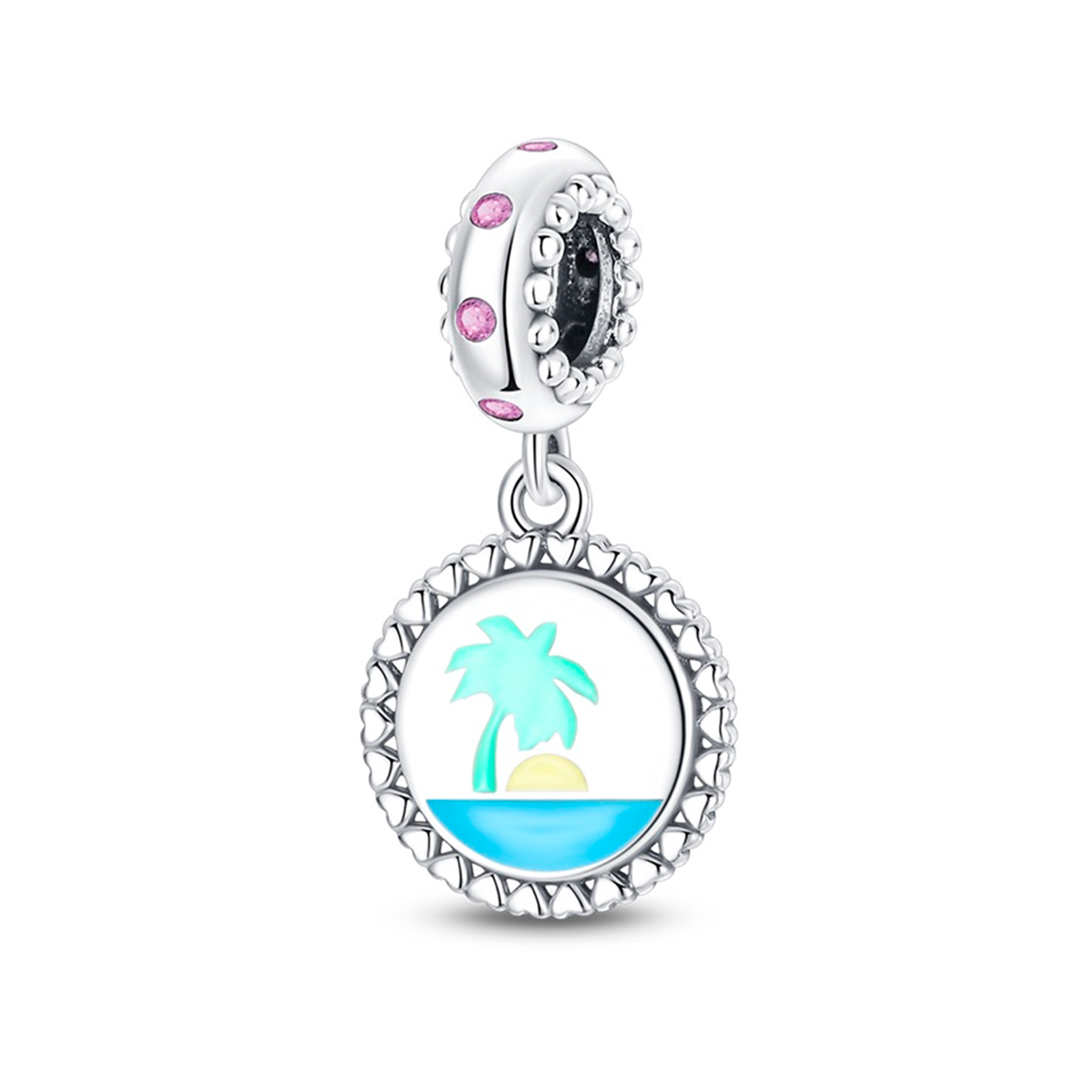 Paradise Charm in 925 Sterling Silver — Vanny Jewels