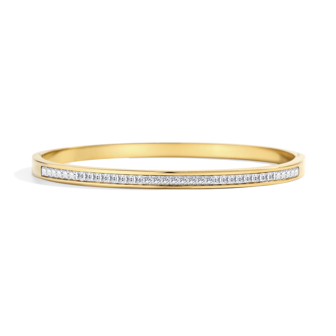 Pave Bangle Bracelet — Vanny Jewels