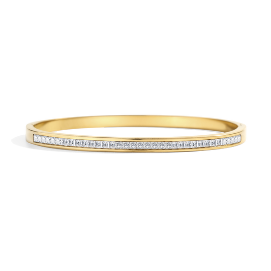 Pave Bangle Bracelet — Vanny Jewels