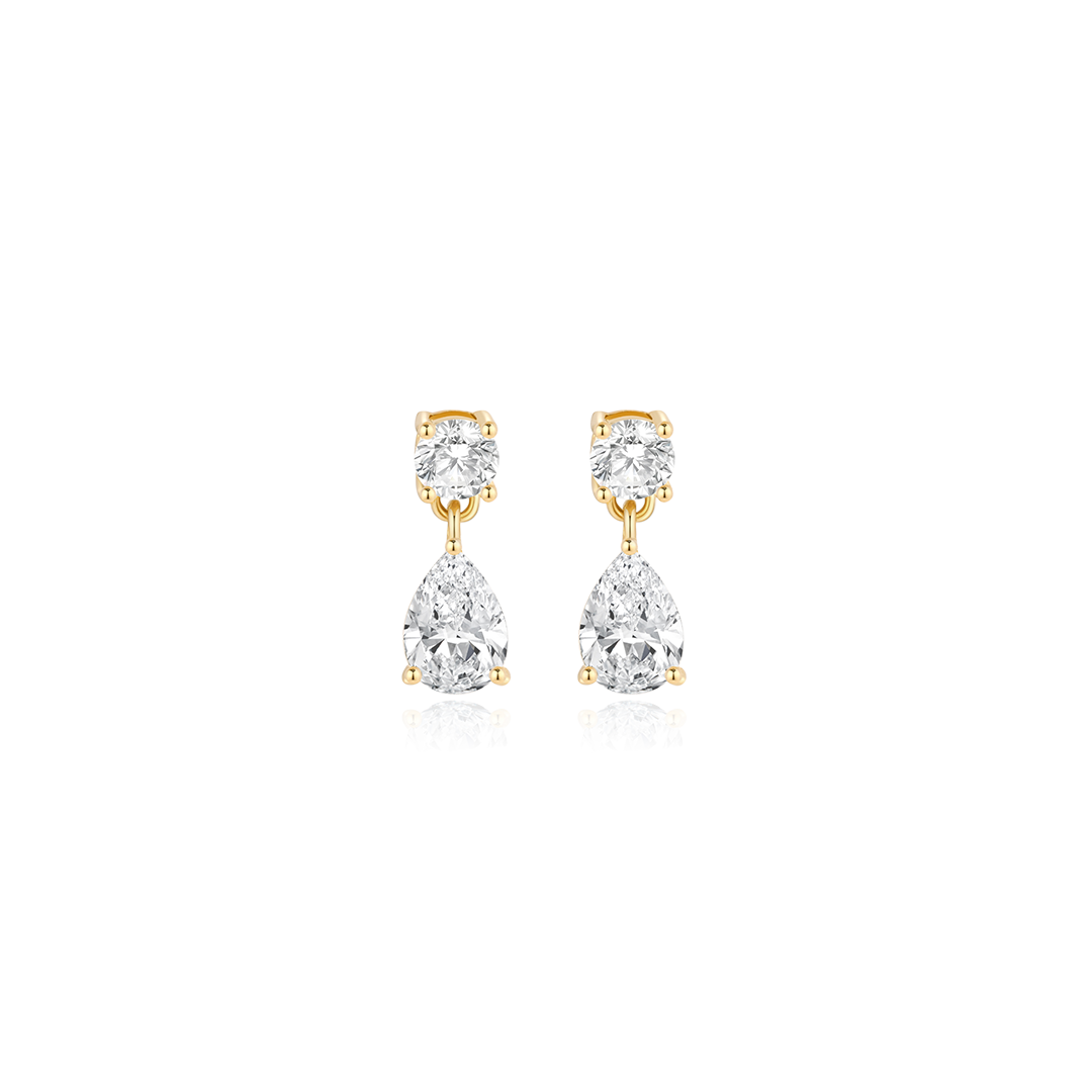 Pear Drop Earrings — Vanny Jewels