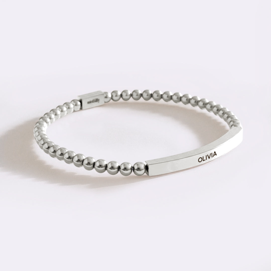 Personalized Beaded Inspire Bracelet