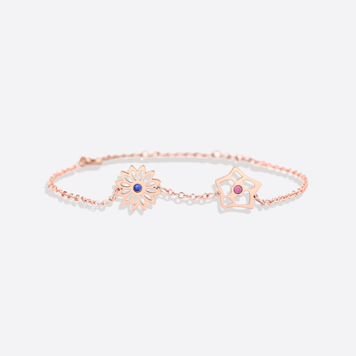 Personalisiertes Geburtsblumen-Armband