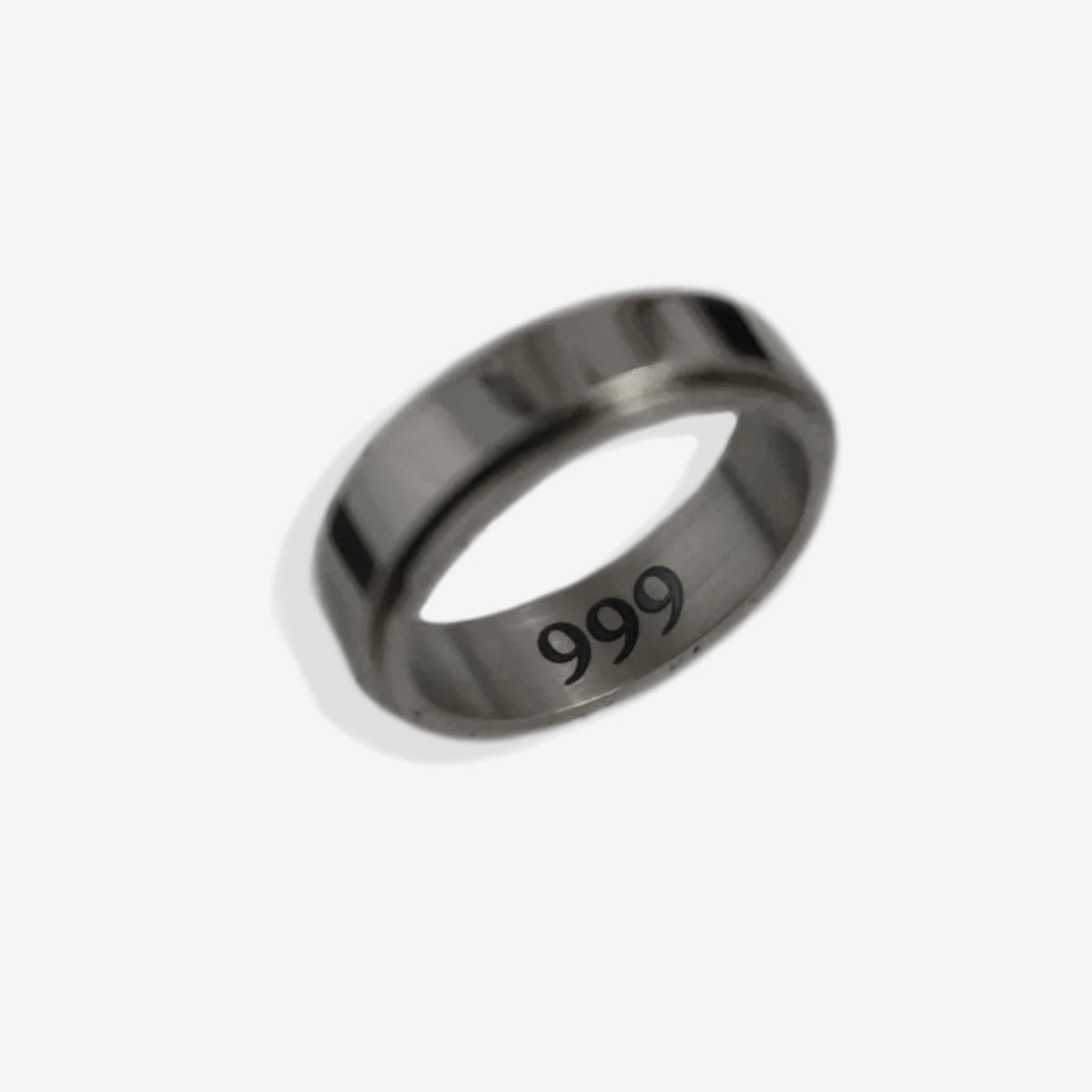 Personalisierter klassischer Fidget-Ring mit Blöcken