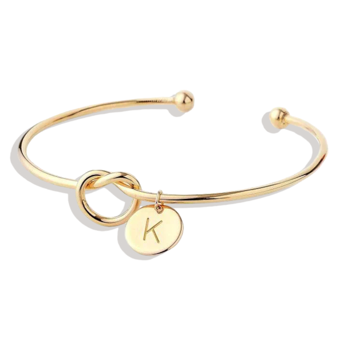 Personalisiertes "Tie the Knot" Armband • Brautjungfern-Geschenkarmband