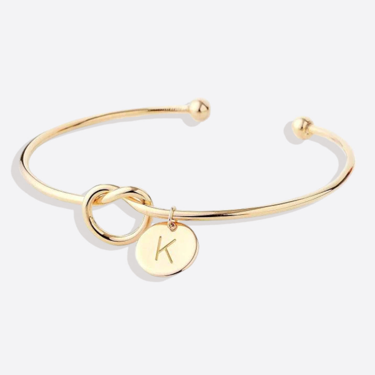Personalisiertes "Tie the Knot" Armband • Brautjungfern-Geschenkarmband