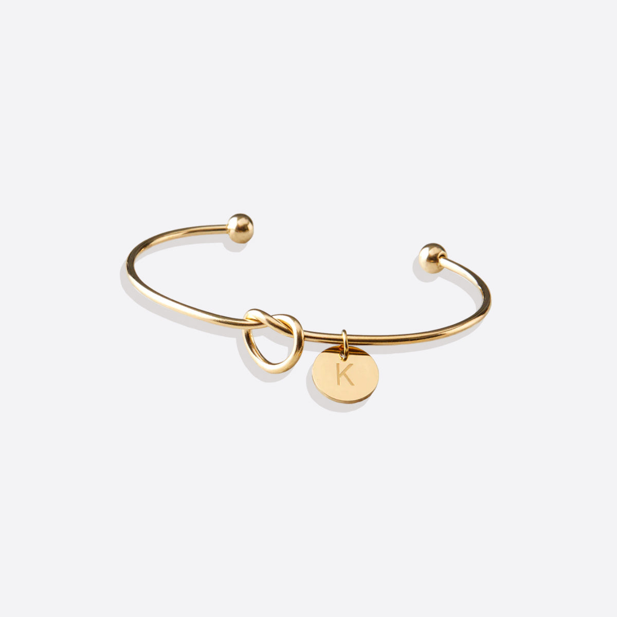 Personalisiertes "Tie the Knot" Armband • Brautjungfern-Geschenkarmband