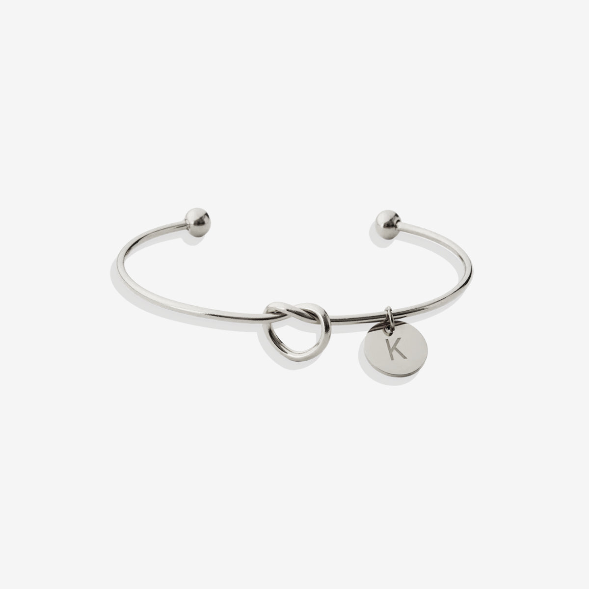 Personalisiertes "Tie the Knot" Armband • Brautjungfern-Geschenkarmband