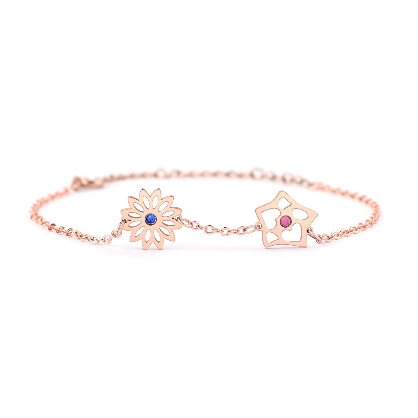 Personalisiertes Geburtsblumen-Armband
