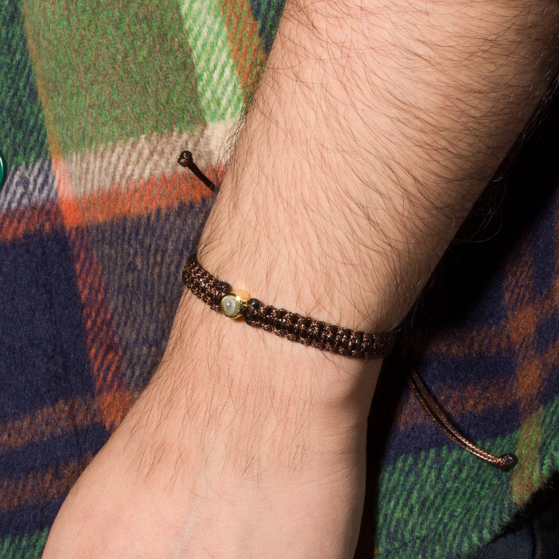 Bracciale intrecciato personalizzato con foto
