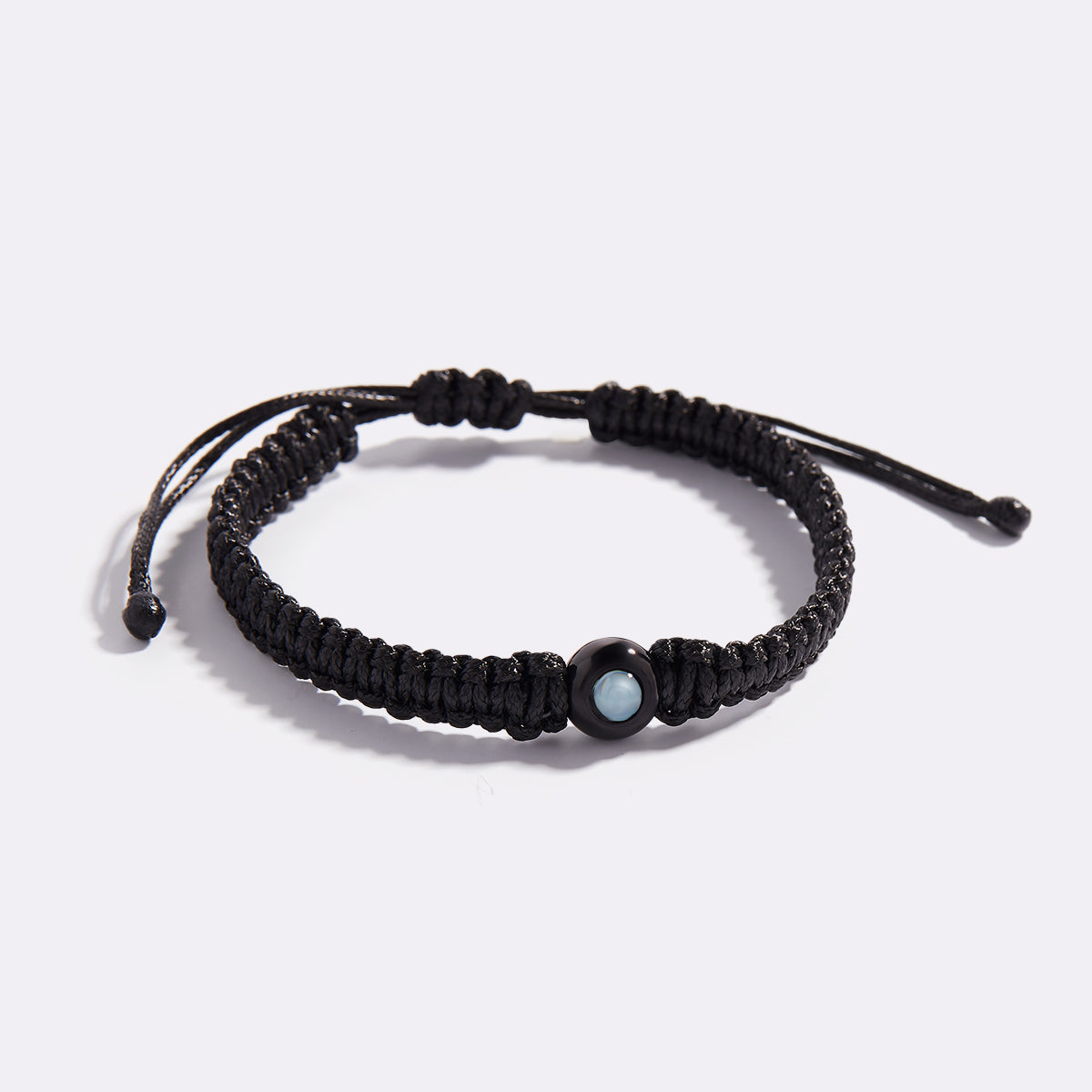 Bracciale intrecciato personalizzato con foto