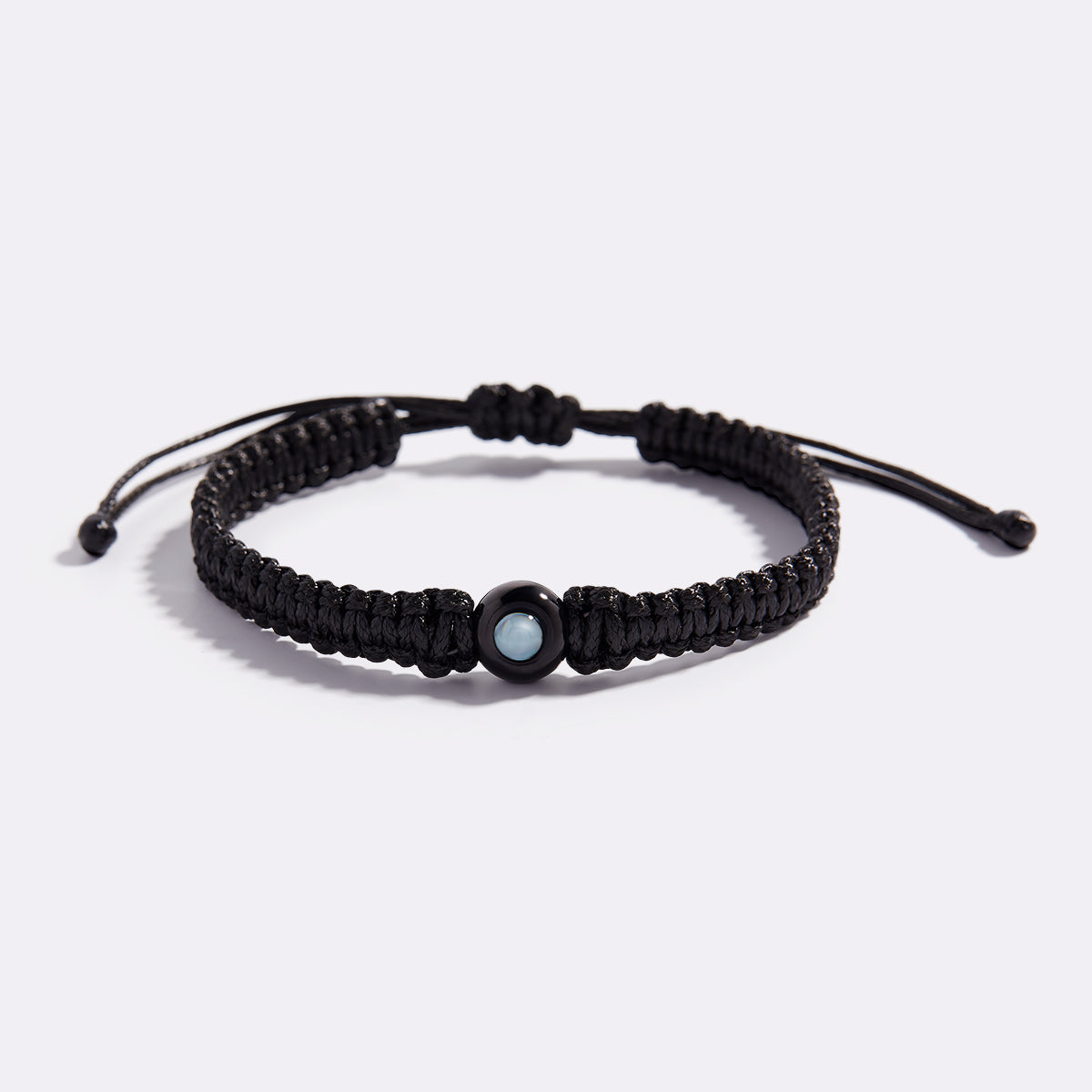 Bracciale intrecciato personalizzato con foto