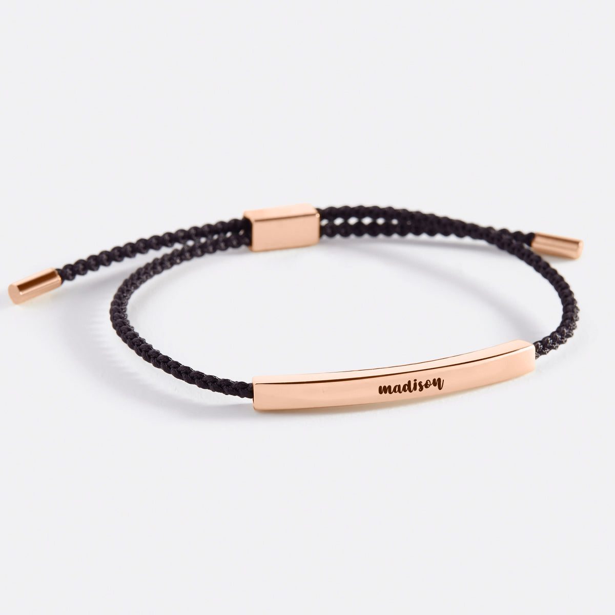 Keep Fcking Going Inspire Bracelet in rose gold tone