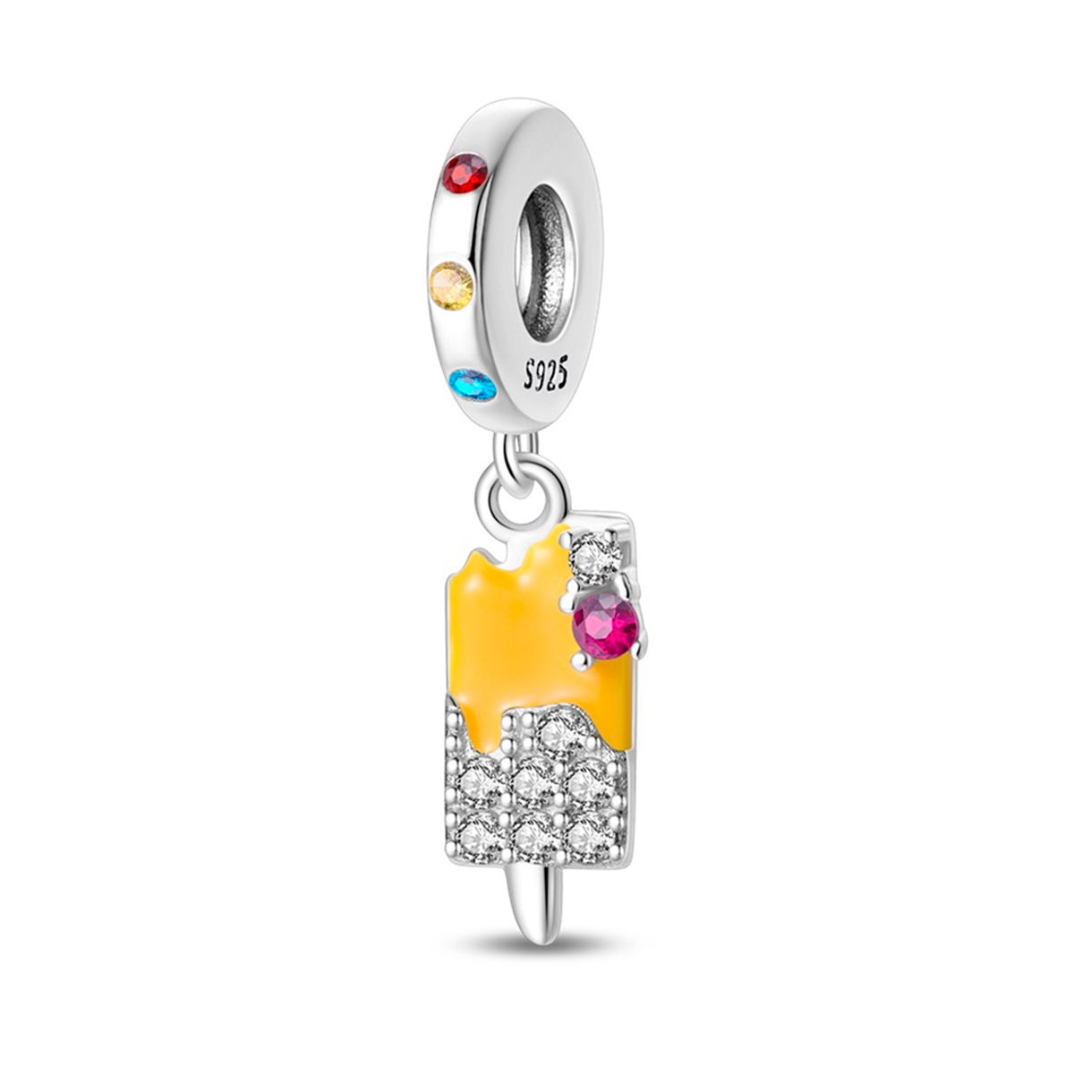 Popsicle Charm in 925 Sterling Silver — Vanny Jewels
