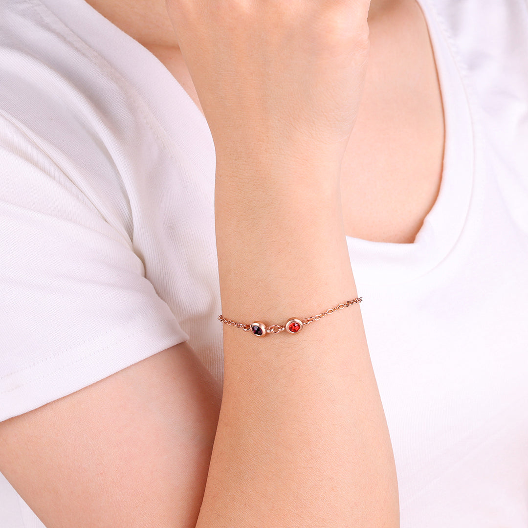 Bracciale con Pietra Portafortuna Personalizzato