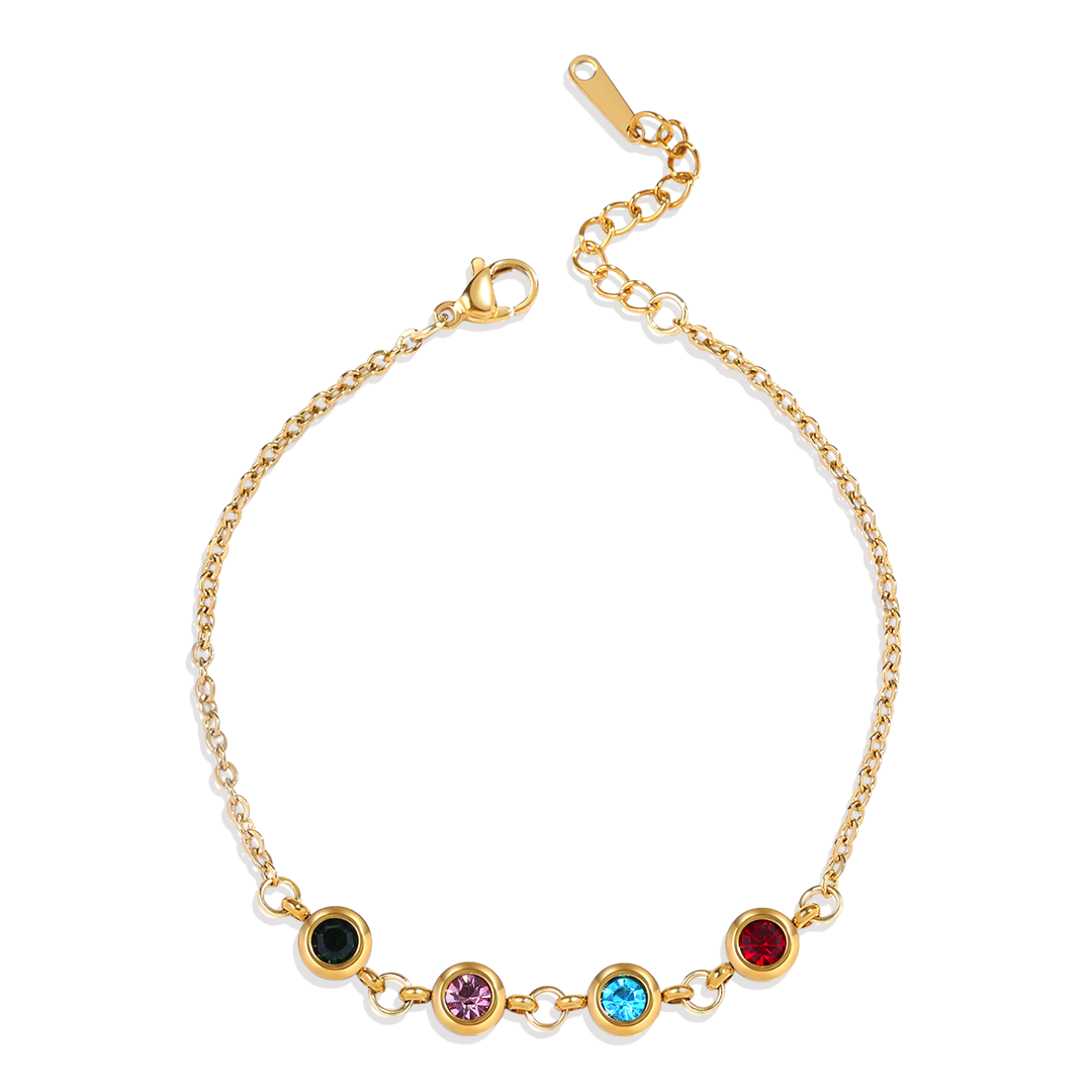 Bracciale con Pietra Portafortuna Personalizzato