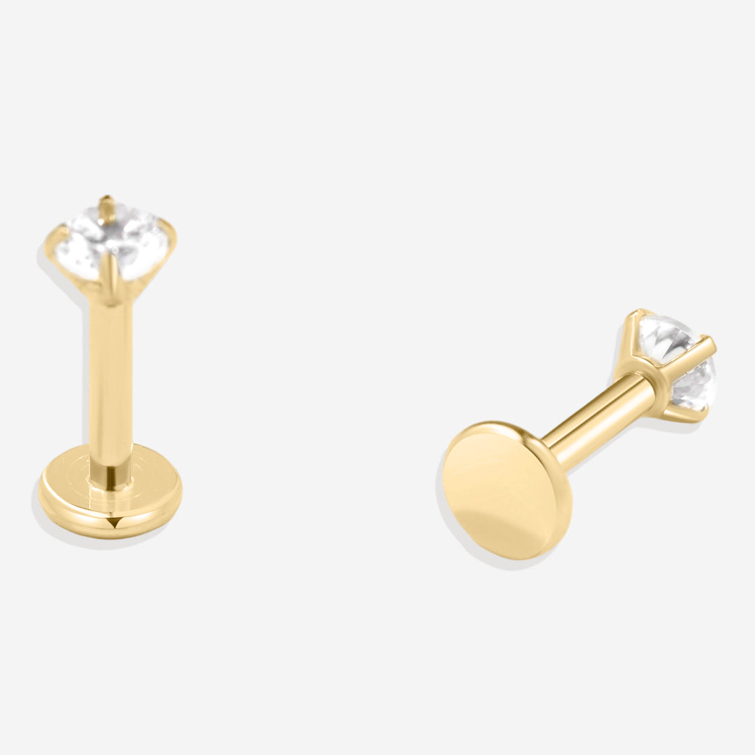Kristall-Sleeper-Flatback-Stecker | 18g