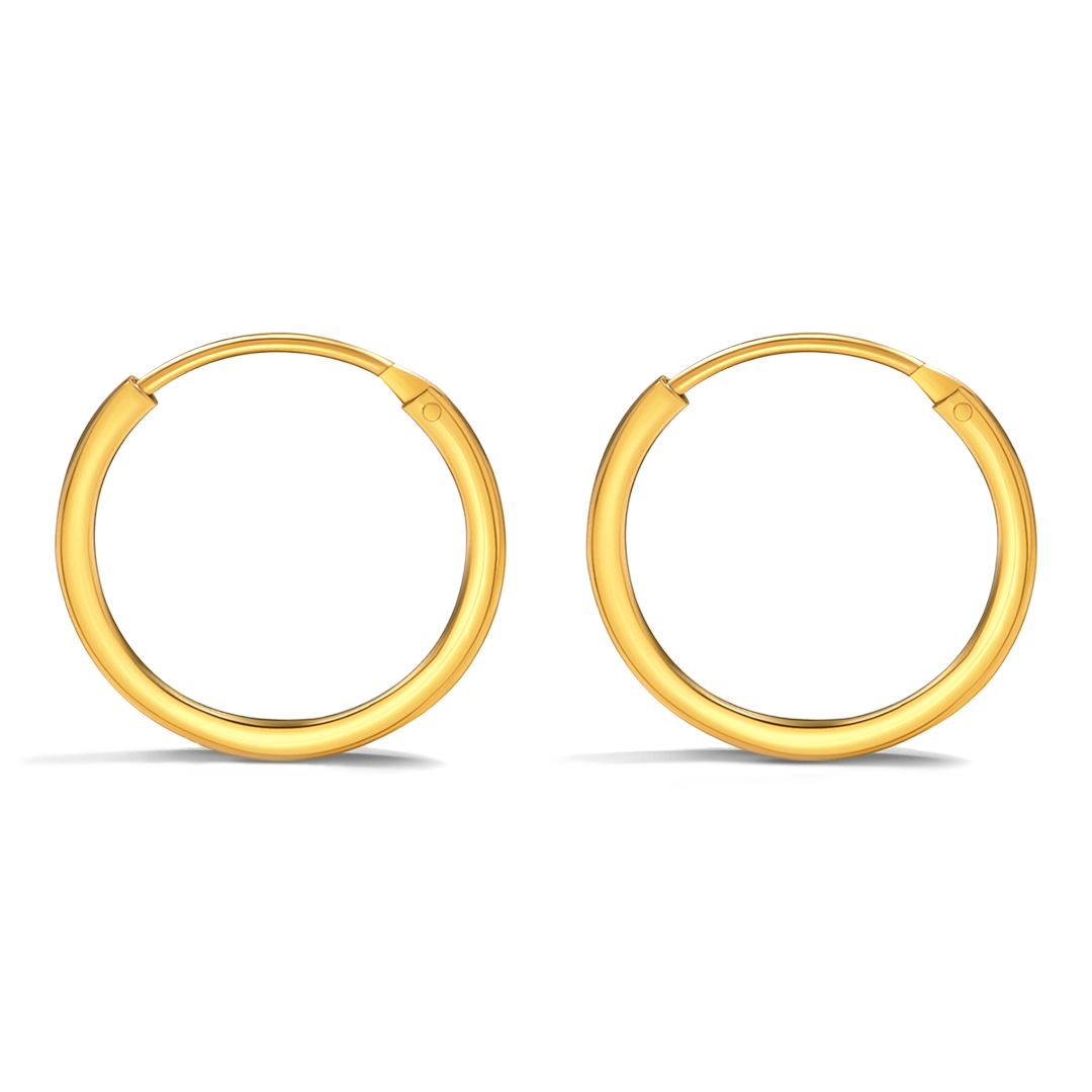 Endless Hoop Earrings — Vanny Jewels