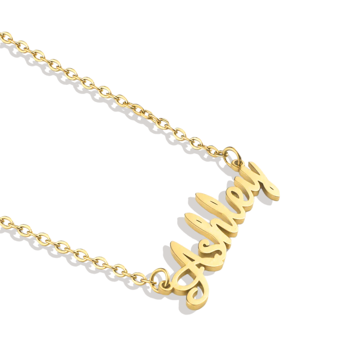 Collana con Nome in Piuma
