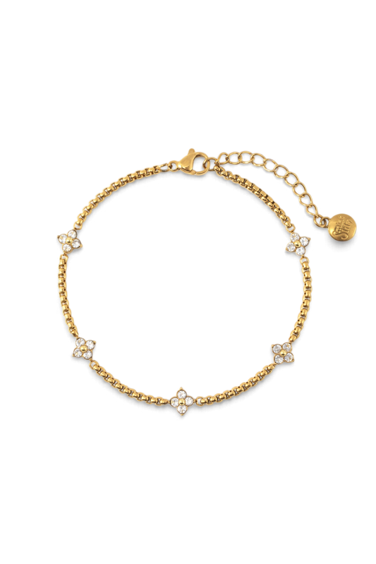 Radiant Clover Bracelet — Vanny Jewels