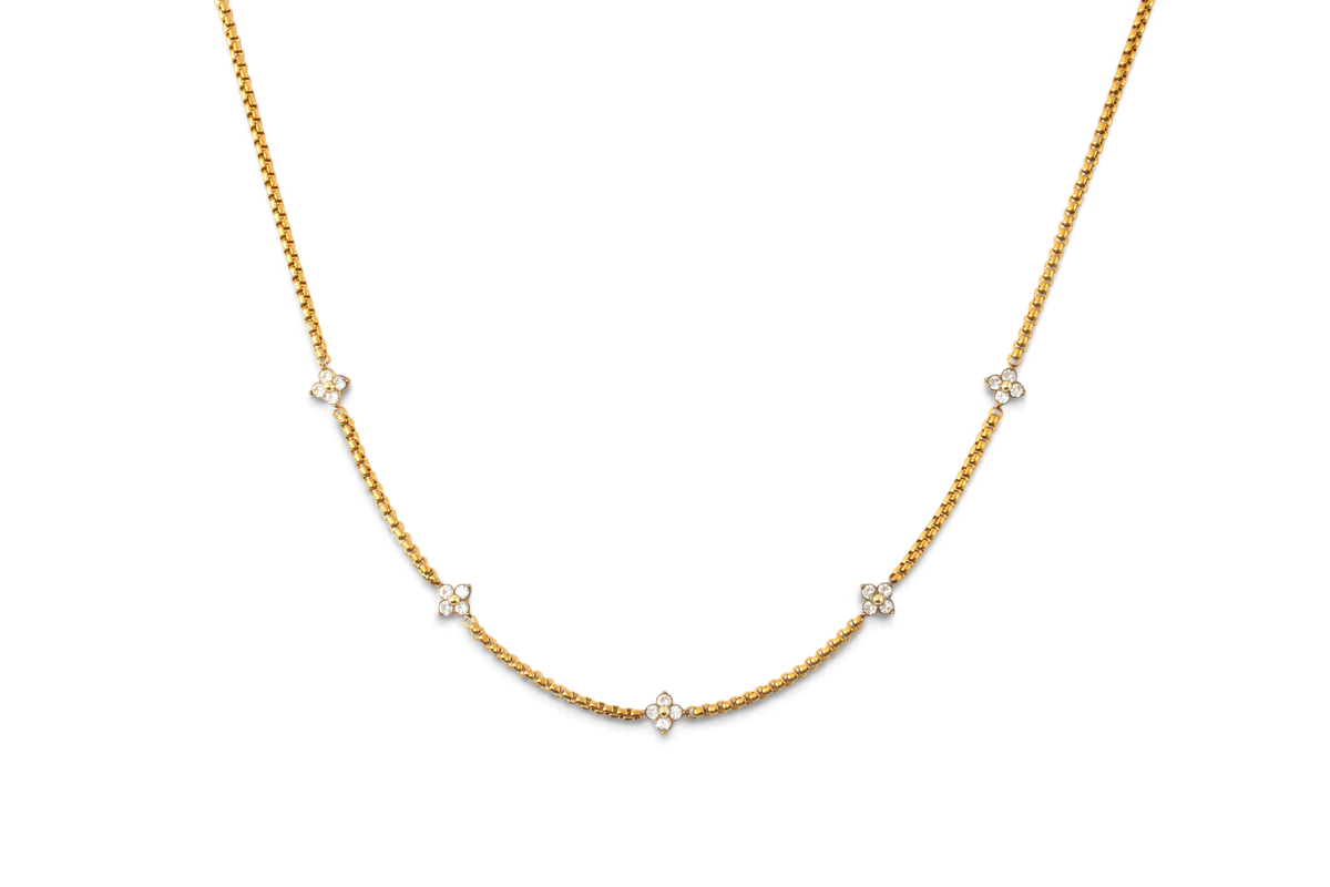 Radiant Clover Necklace — Vanny Jewels