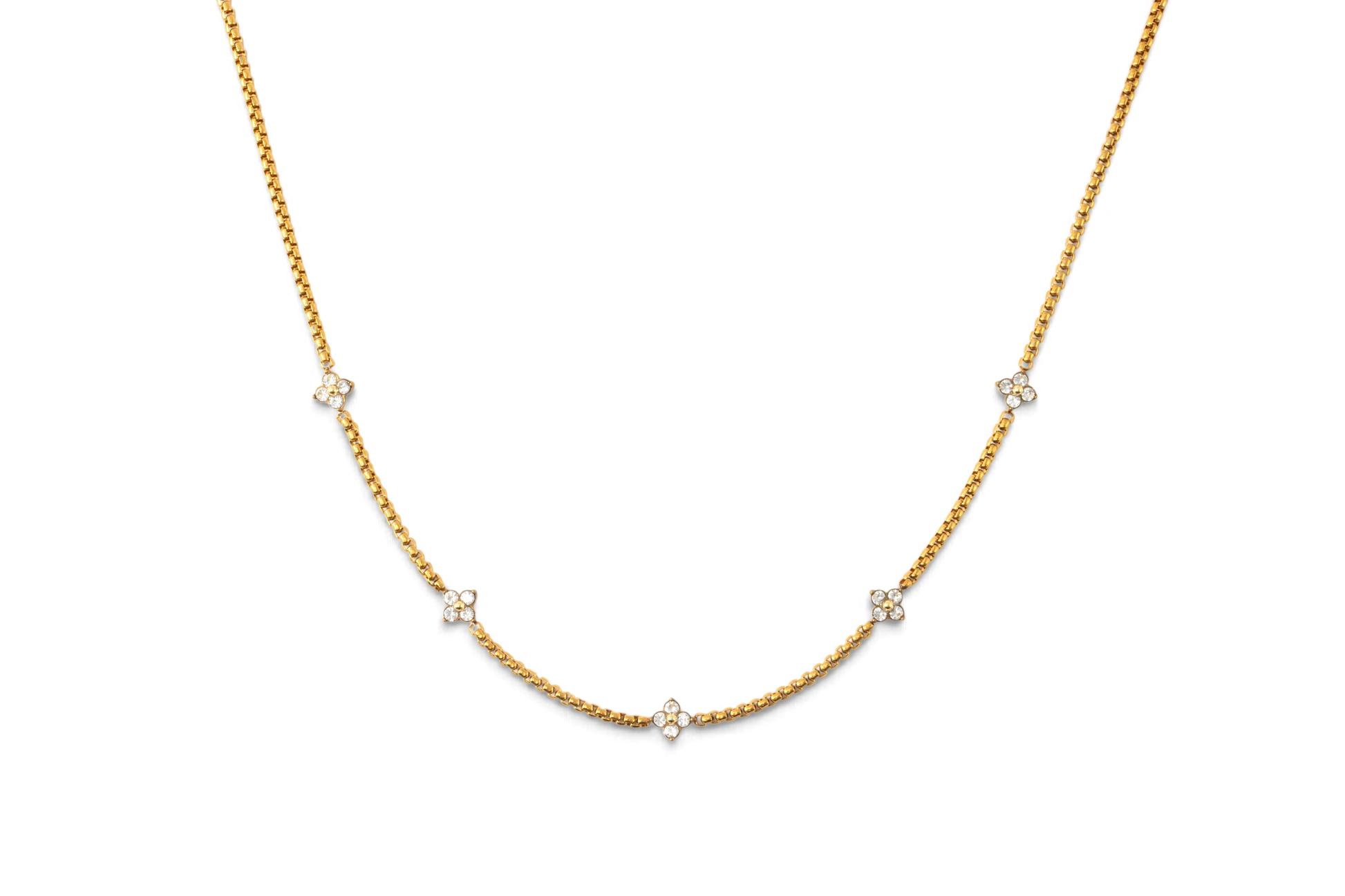 Radiant Clover Necklace — Vanny Jewels