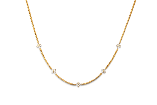 Radiant Clover Necklace — Vanny Jewels