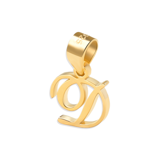Romantic Initial Charm Pendant — Vanny Jewels