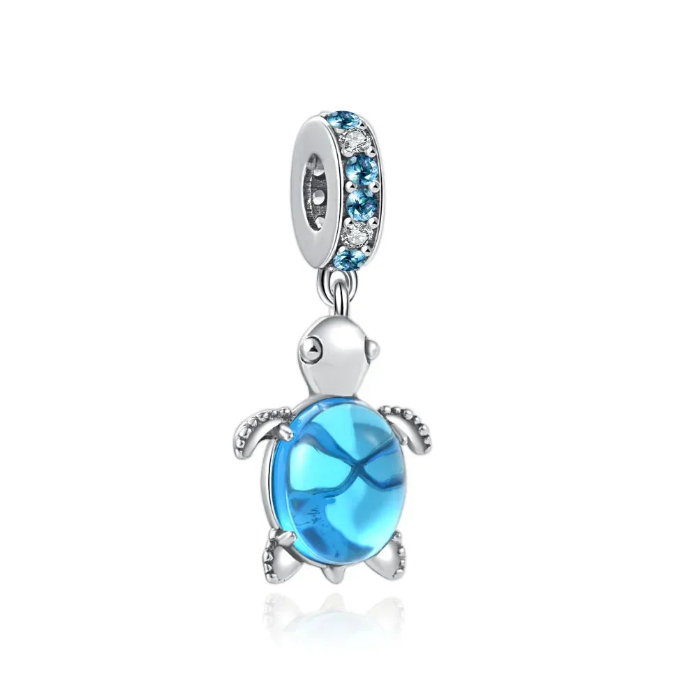 Turtle Charm in 925 Sterling Silver — Vanny Jewels
