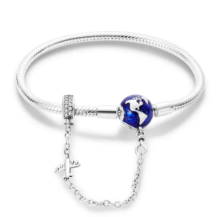 Travels Bracelet in 925 Sterling Silver — Vanny Jewels