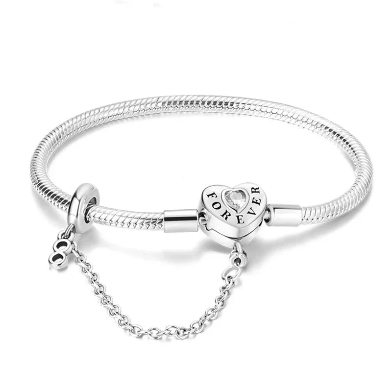 Forever Bracelet in 925 Sterling Silver — Vanny Jewels