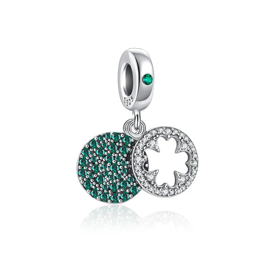 Green Charm in 925 Sterling Silver — Vanny Jewels