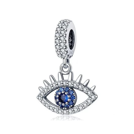 Eye Charm in 925 Sterling Silver — Vanny Jewels