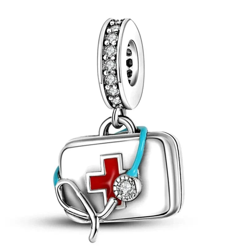Med Charm in 925 Sterling Silver — Vanny Jewels