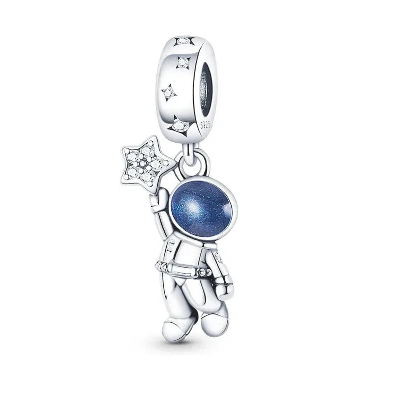 Astronaut Charm in 925 Sterling Silver — Vanny Jewels