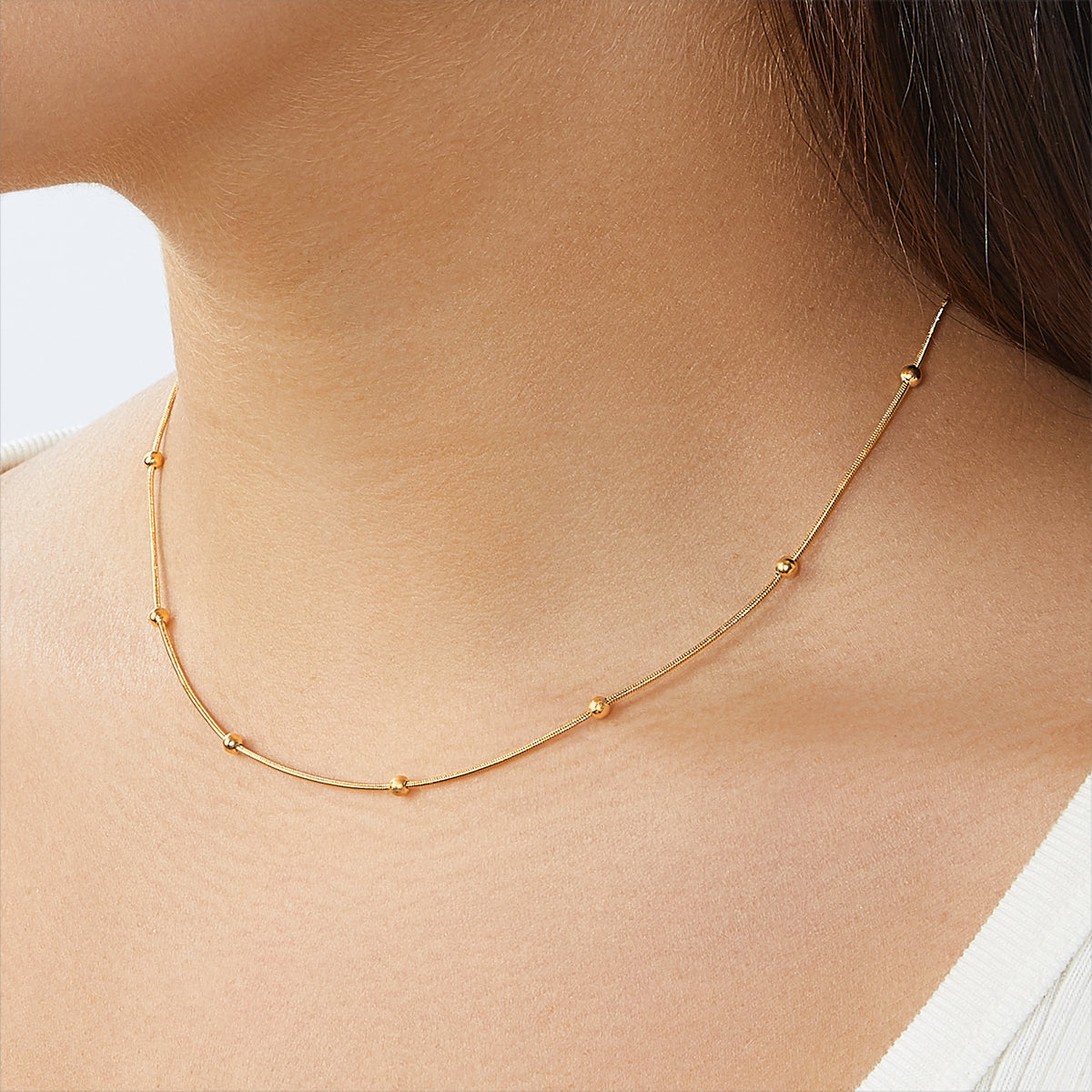 Satellite Chain Necklace