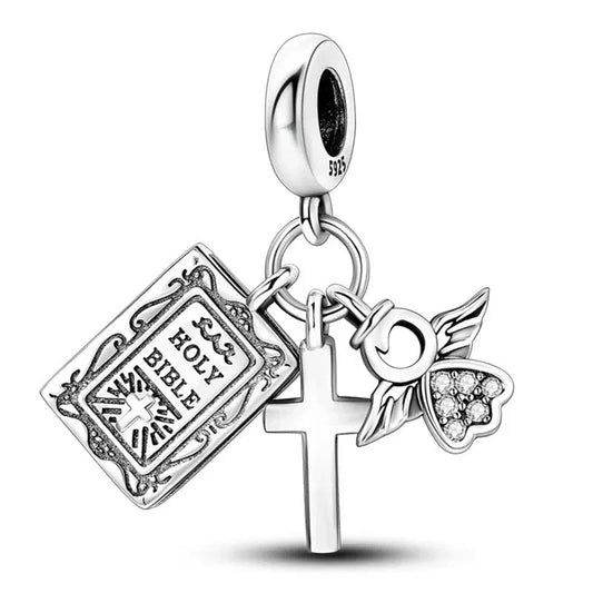 Holy Bible Charm in 925 Sterling Silver — Vanny Jewels