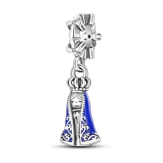 Our Lady Charm in 925 Sterling Silver — Vanny Jewels