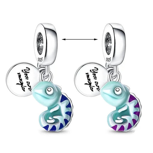 Chameleon Charm in 925 Sterling Silver — Vanny Jewels