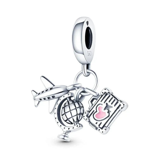 Romantic Route Charm in 925 Sterling Silver — Vanny Jewels