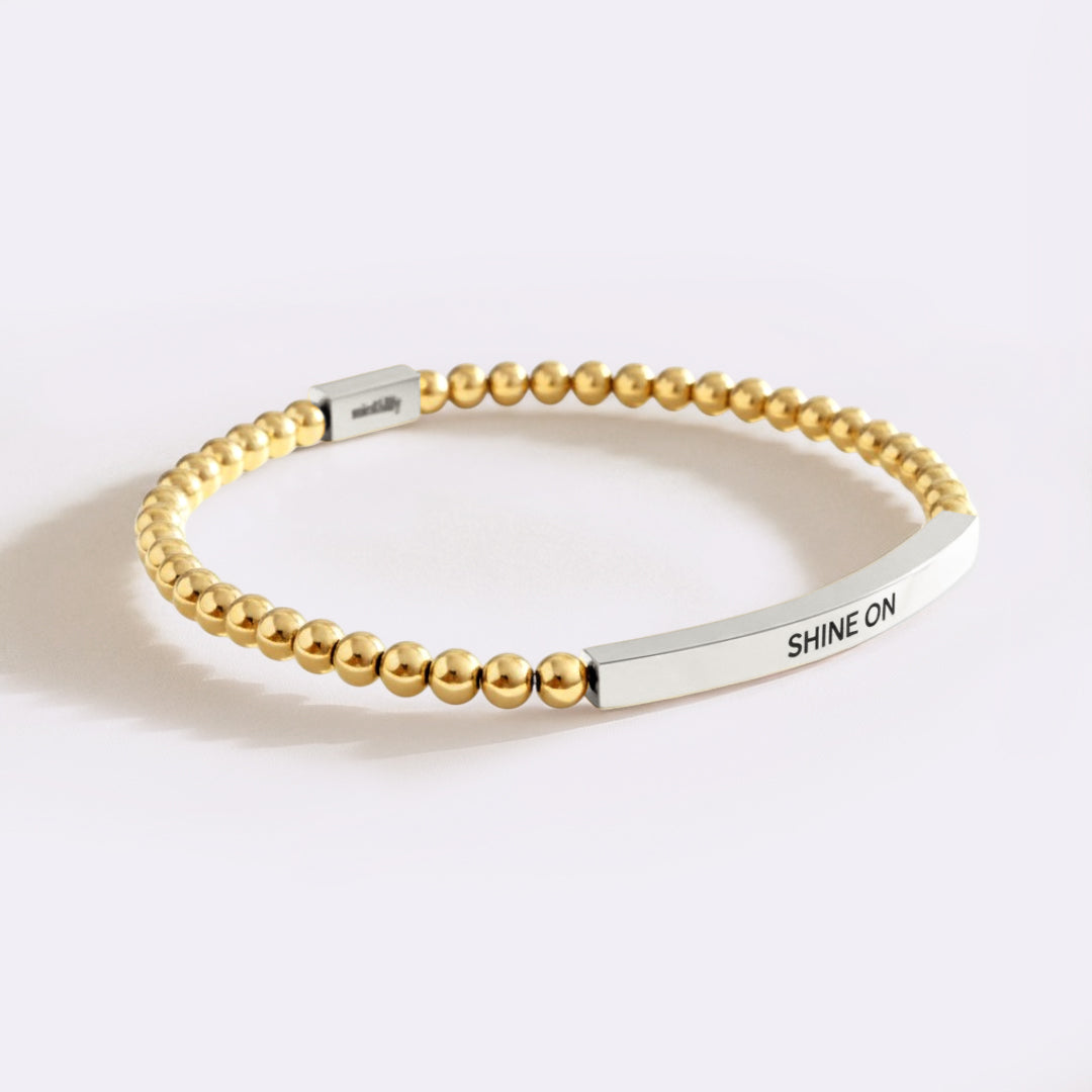 Shine On Armband mit Perlen „Inspire“
