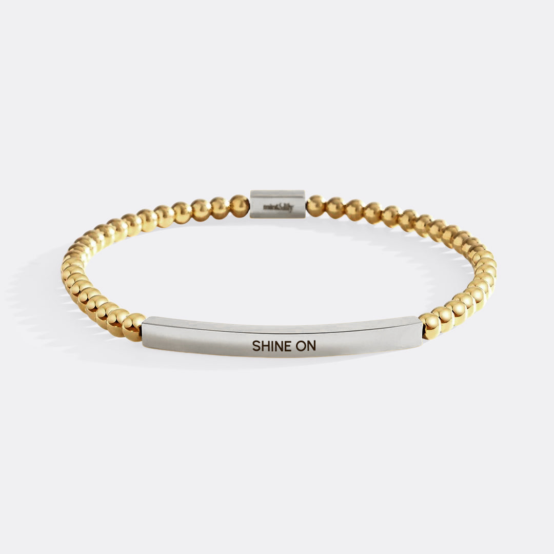 Shine On Armband mit Perlen „Inspire“